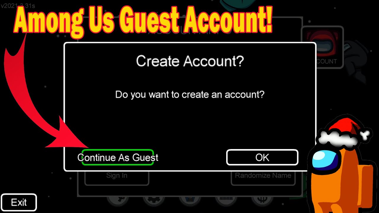 Is there a way to create an among us account without Apple ID? : r/AmongUs