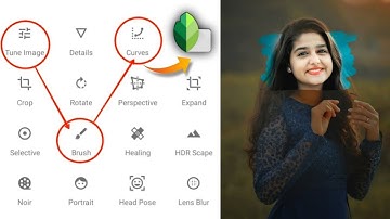 Snapseed Face Smooth Photo Editing Trick | Snapseed Background Colour Change Tricks