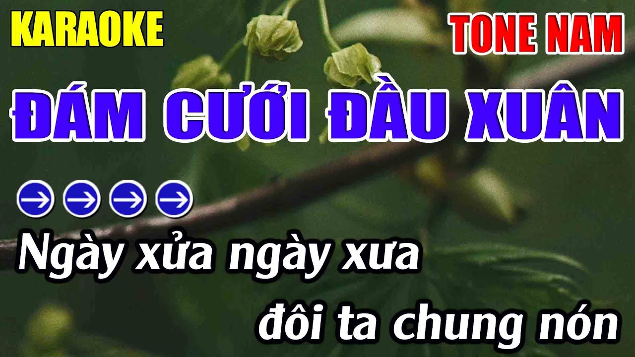 Đám Cưới Đầu Xuân Karaoke Tone Nam Karaoke Lâm Nhạc Sống 2026 - Beat Mới