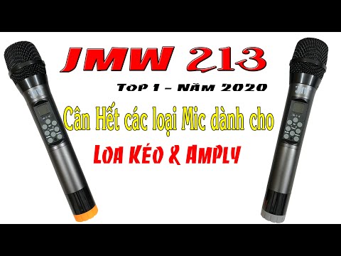 Mic Loa Kéo JMW 213 Đa Năng Sử Dụng Được Cho Amply Giọng Hát Hay Điện Máy 168.