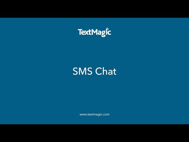 Two-Way Conversations with SMS Chat