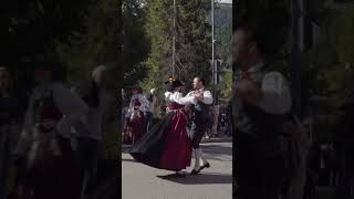 Sfilata Gran Festa da d'Istà 44ª edizione 2025, Canazei, Val di Fassa, Trentino