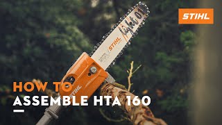 How to Assemble: HTA 160 | STIHL Tutorial