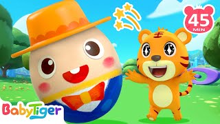 Humpty Dumpty | Animal Songs for Kids & More BabyTiger Nursery Rhymes