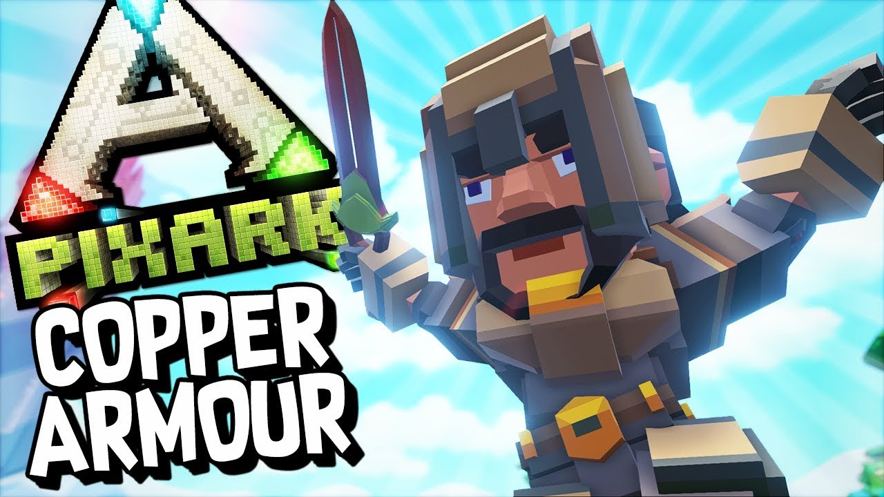 COPPER ARMOUR UPGRADE!! PixARK 5 YouTube