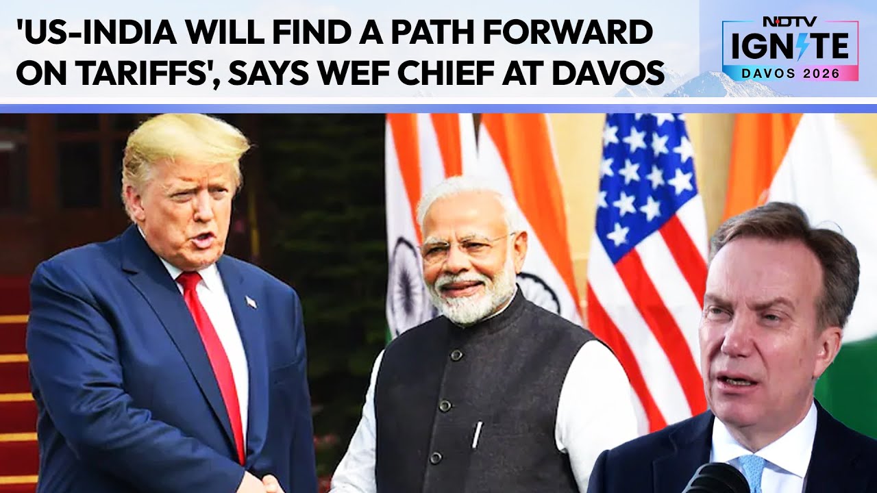 Davos 2026 | 'US-India Will Find A Path Forward On Tariffs', Says WEF Chief At Davos