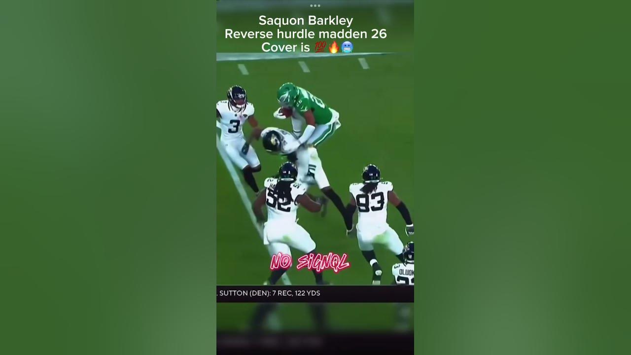 Saquon Barkley x madden 26 cover 💯🥶🔥