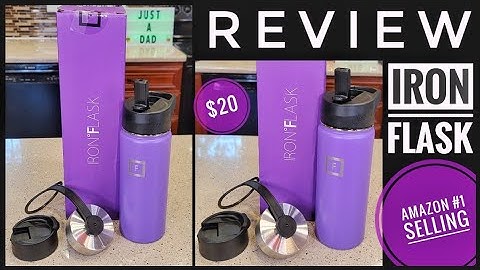 Iron Flask Sports Bottle REVIEW UNOBXOING