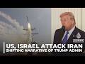 Trump S Iran War Message President Uses Evolving Justification For Attack Trump S Iran War Message President Uses Evolving Justification For Attack