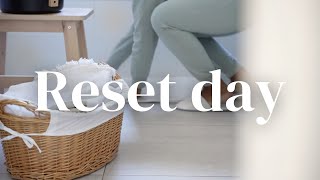 Reset day du dimanche | Clean with me, soins personnels, recette fondant au chocolat, lecture