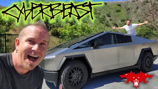I Bought a Cybertruck and Let a Homeless Man Drive It!!