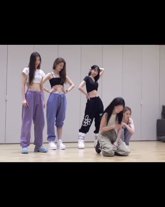 Eunchae cried in middle of antifragile dance practice#eunchae #kpop#trending #shorts #antifragile