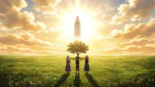 The first apparition of the Virgin of Fátima in Portugal