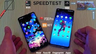 Xiaomi Mi 9 vs Huawei P30 Pro Speed Test - Can Xiaomi do it Again