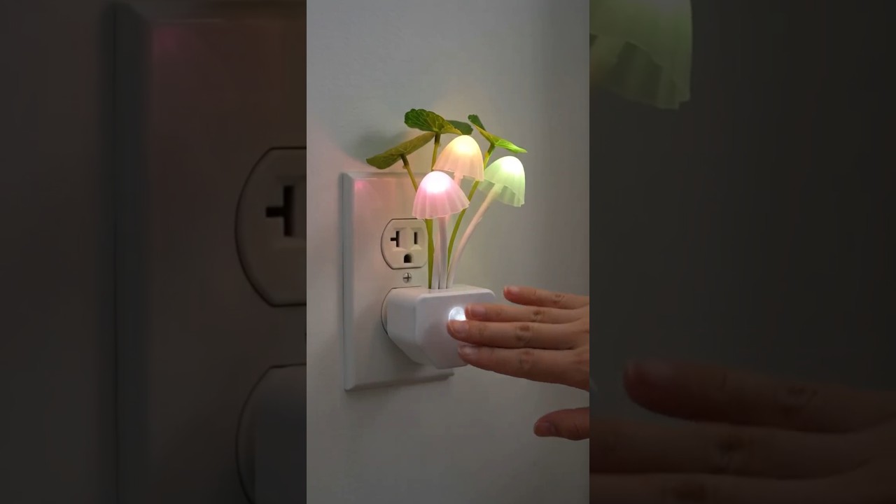 Smart Mushroom LED Night Light