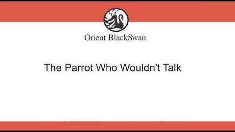 STD IV : Full Story : The parrot who wouldn