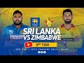 🔴 LIVE | 3rd T20I - Zimbabwe Tour of Sri Lanka 2024 image