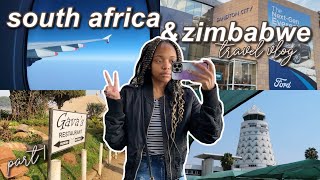 SOUTH AFRICA & ZIMBABWE TRAVEL VLOG (PT. 1) 🇿🇦🇿🇼 | Spend a Week With Me in Johannesburg & Harare!