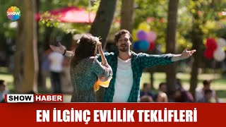 En ilginç evlilik teklifleri