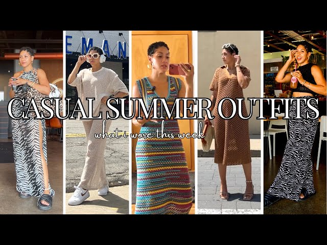 SUMMER OUTFIT IDEAS FOR DAYTIME (CASUAL AND SMART LOOKS FOR WARM WEATHER) 