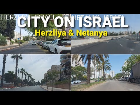 HERZLIYA TO NETANYA ROAD TRIP TRAVEL VLOG | Tel Barrientos