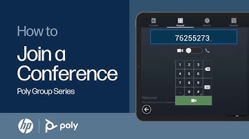 Group Series: How to dial to join a conference | HP Support