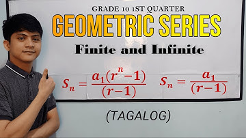 [MATH 10] Geometric Series in Tagalog