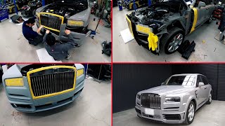 Installing A Widebody Kit For A Rolls-Royce-Royce Cullinan