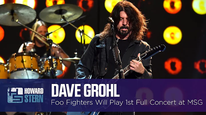Dave Grohl Announces Foo Fighters Madison Square G...