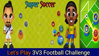 Super Soccer 3V3 Online Multiplayer Games & Football Gameplay - Android Gameplay screenshot 3