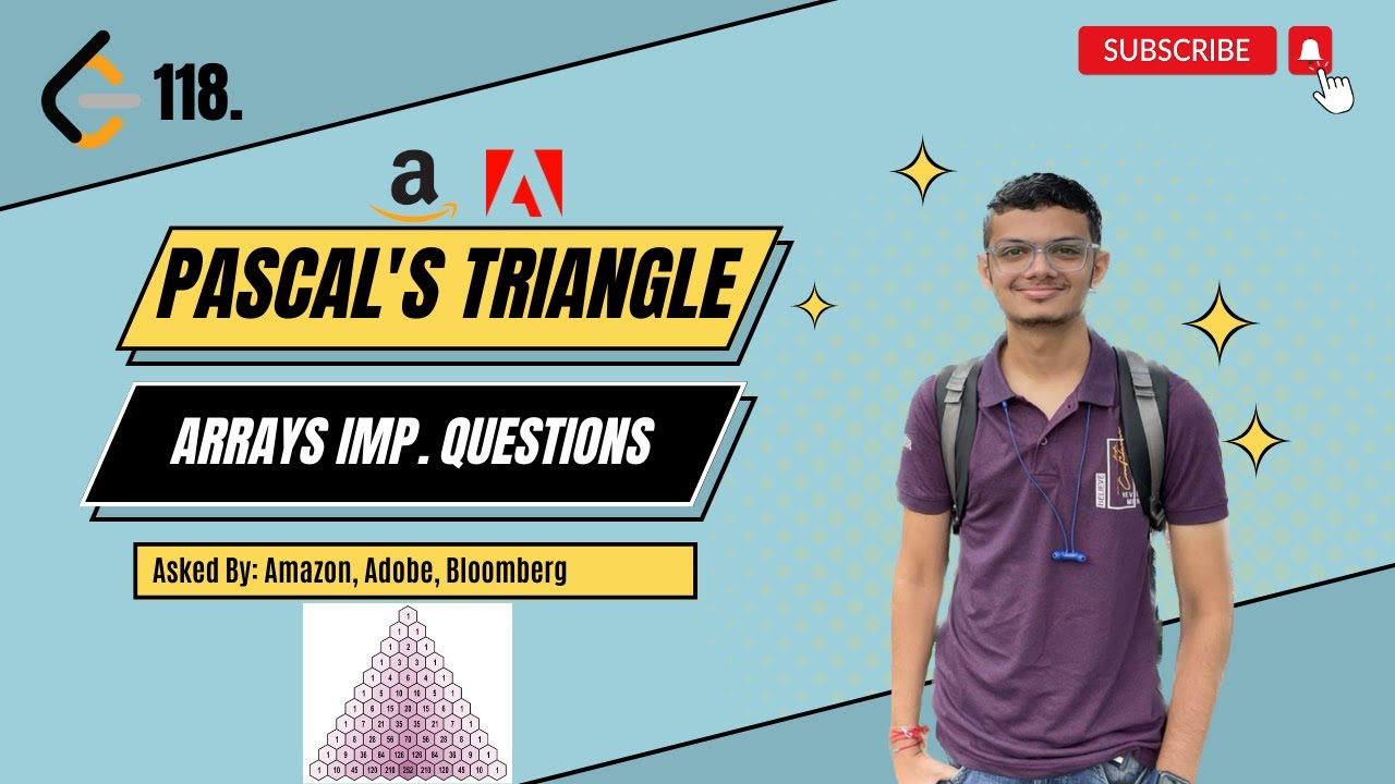 Pascal's Triangle | LeetCode 118 | 3 Variations 🔥| Find nCr in minimal ...