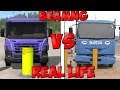 Real Life VS BeamNG.Drive - Crash Testing & Damage Comparison