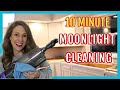 RELAXING MOONLIGHT SPEED CLEAN || MOONLIGHT CLEAN WITH ME SUMMER 2020