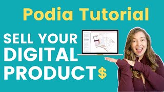 Start selling your ebook or Canva template! How to Sell Your Digital Product in Podia [tutorial]