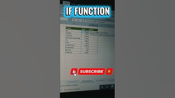 IF FUNCTION #shorts #excelshorts #exceltips #exceltricks #learnexcel