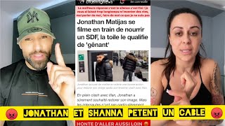 JONATHAN ET SHANNA PÈTENT UN CÂBLE SUR TOUTE LES REMURS QUI SORT SUR LUI 😡😢