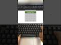 AutoSum shortcut key in excel | #keyboard #windows #computer #excel #autosum