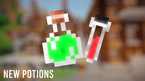 NEW POTIONS IN MINECRAFT | Minecraft Extra Alchemy