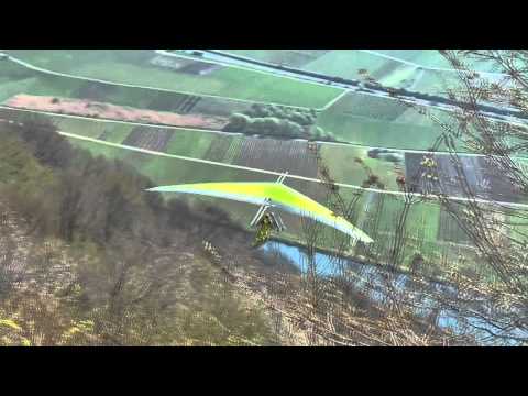 Drachenfliegen Start Lande
