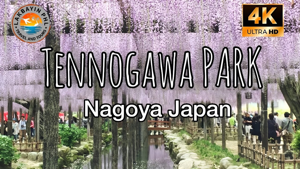 Tennogawa Park Beautiful Garden In Nagoya Japan Walking Tour 4k 天王川公園 Youtube