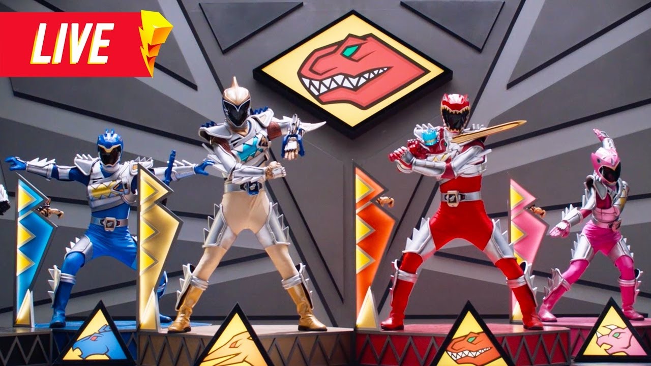 Power Rangers Dino Super Charge | Full Episodes 🔴 LIVE 24/7 | Power ...