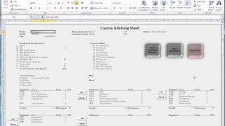 Advising Sheet Tool (Walk-Through)