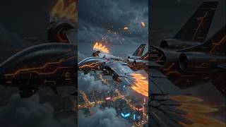 Futuristic Phoenix Transformation 😱⚡Next Level AI Sci-Fi Transformation#shorts