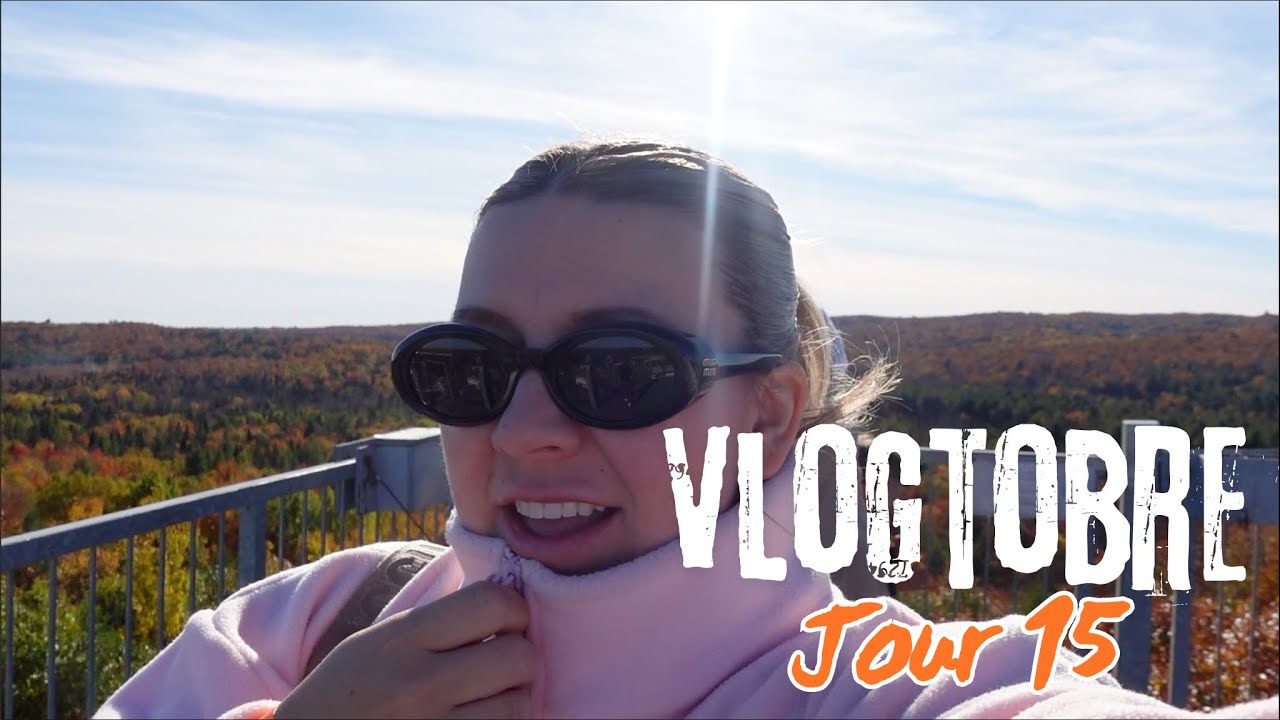 VLOGTOBRE JOUR15: Une belle journée à l'extérieur, Nostalgie et Soirée film d'horreur
