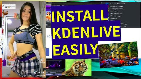 How to install KDENLIVE (Video Editor for Linux, Mac and Windows) Easily. LINUX TUTORIAL. Subscribe.