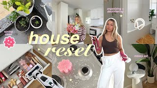 Details deep clean, declutter + organise my messy house w me ( spring cleaning reset ) News