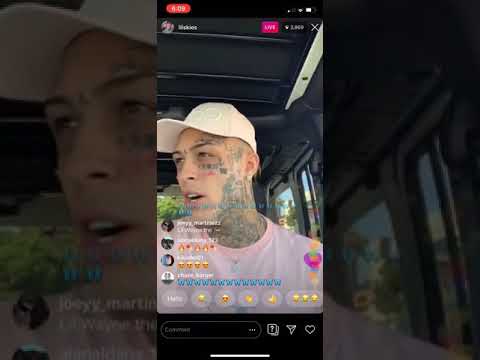 Lil skies Instagram live singing Death Note