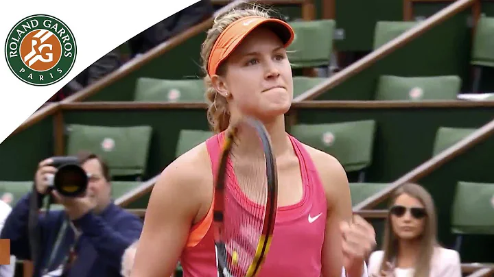 E. Bouchard v. A. Kerber 2014 French Open Women's ...