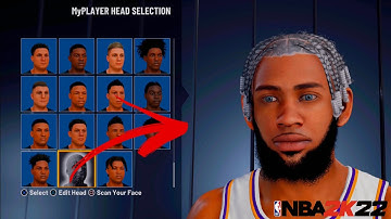 *NEW* BEST DRIPPY FACE CREATION TUTORIAL IN NBA 2K22! LOOK LIKE A DRIBBLE G0D!