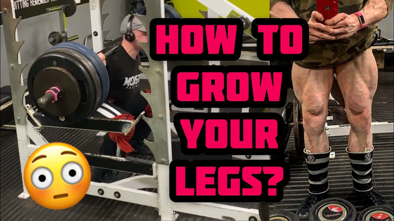 LEG GROWTH TIPS SQUATTING 530+ LBS YouTube